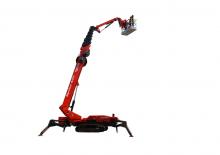 Nacele telescopice pe șenile Platform Basket SPIDER 43T ED