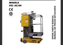 Nacele verticale cu un singur catarg JLG P 21