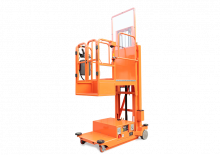 Nacele verticale cu un singur catarg Dingli TT45