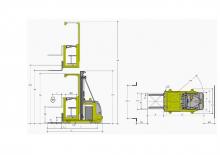 Order pickers (preparatoare de comenzi) Clark COP 02 ac