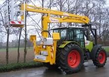 Nacele cu braț articulat montate pe trailer Thomas Hoogwerkers 120 NC JIB