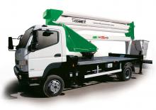 Nacele cu braț articulat montate pe trailer Comet 26-13 HQ 