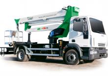 Nacele cu braț articulat montate pe trailer Comet 31-17 HQ 