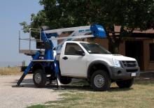 Nacele cu braț articulat montate pe trailer Socage A 314 forSte