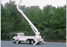 Nacele cu braț articulat montate pe trailer Altec A75