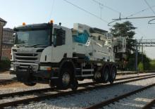 Nacele cu braț articulat montate pe trailer Barin AB 10.5 Combi