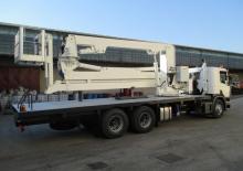 Nacele cu braț articulat montate pe trailer Barin AB 13/S