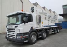 Nacele cu braț articulat montate pe trailer Barin AB 20/S