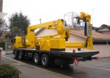 Nacele cu braț articulat montate pe trailer Barin AB 22