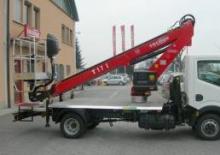 Nacele cu braț articulat montate pe trailer Socage Apache A 17