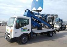 Nacele cu braț articulat montate pe trailer Socage Apache DA 20