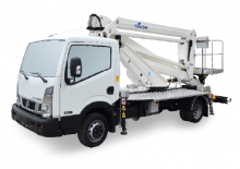 Nacele cu braț articulat montate pe trailer GSR B240PX Compact