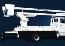 Nacele cu braț articulat montate pe trailer Hidro-Grubert BL 18C
