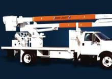 Nacele cu braț articulat montate pe trailer Hidro-Grubert BL 20CA