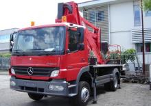 Nacele cu braț articulat montate pe trailer GSR E290PX Comfort 