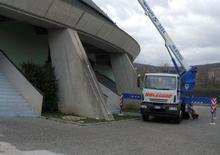 Nacele cu braț articulat montate pe trailer Oil & Steel Eagle S 3824
