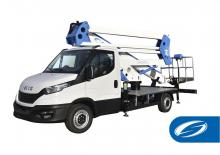 Nacele cu braț articulat montate pe camion Socage forSte 27 D 