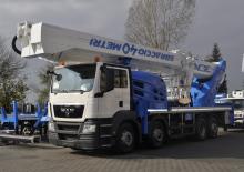 Nacele telescopice montate pe camion Socage forSte 75 TJJ