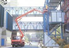 Nacele cu braț articulat montate pe trailer Ruthmann GS 150