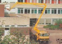 Nacele cu braț articulat montate pe trailer Ruthmann GS 180