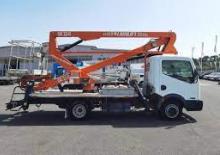 Nacele cu braț articulat montate pe trailer Lionlift GX 23-11