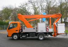 Nacele cu braț articulat montate pe trailer Blumenbecker - Hubmeister® HM 16 TKI