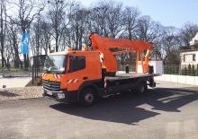 Nacele cu braț articulat montate pe trailer Blumenbecker - Hubmeister® HM 16 TKI