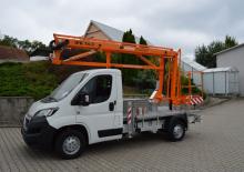 Nacele cu braț articulat montate pe trailer Inreka IPK 14-3