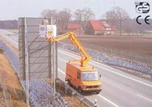 Nacele cu braț articulat montate pe trailer Ruthmann K 120