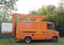 Nacele cu braț articulat montate pe trailer Ruthmann K 95