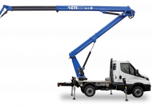 Nacele telescopice montate pe camion CTE MP 24 C