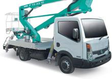 Nacele cu braț articulat montate pe trailer Imer P 19 AS 10