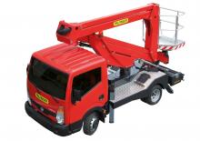 Nacele cu braț articulat montate pe trailer Palfinger P 200 A-R