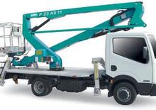 Nacele cu braț articulat montate pe trailer Imer P 23 AS 11