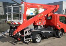 Nacele cu braț articulat montate pe trailer Palfinger P 240 A