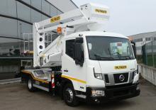 Nacele cu braț articulat montate pe trailer Palfinger P 280 AX