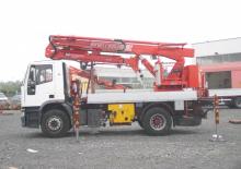 Nacele cu braț articulat montate pe trailer Benelligru P28 RC