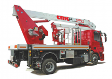 Nacele cu braț articulat montate pe trailer CMC PLJ 250