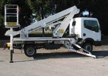 Nacele cu braț articulat montate pe trailer ISOLI PT 15.9