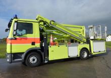 Nacele cu braț articulat montate pe camion Safi SCA 27