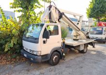 Nacele cu braț articulat montate pe trailer CMC TB 175