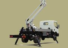 Nacele cu braț articulat montate pe trailer CMC TBX 200