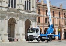Nacele cu braț articulat montate pe trailer Socage TJ 30