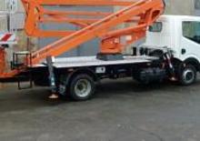 Nacele cu braț articulat montate pe trailer Colombo Giuseppe TLD 20