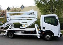 Nacele cu braț articulat montate pe trailer Klubb VAT 60 NE