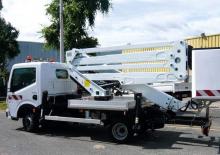 Nacele cu braț articulat montate pe trailer Klubb VAT 60 NLX