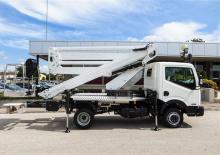 Nacele cu braț articulat montate pe trailer Klubb VAT 66 NLX