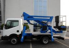 Nacele cu braț articulat montate pe trailer CTE ZED 14