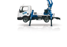 Nacele cu braț articulat montate pe trailer CTE ZED 19