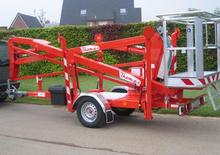 Nacele cu braț articulat montate pe camion Thomas Hoogwerkers 130 NW
